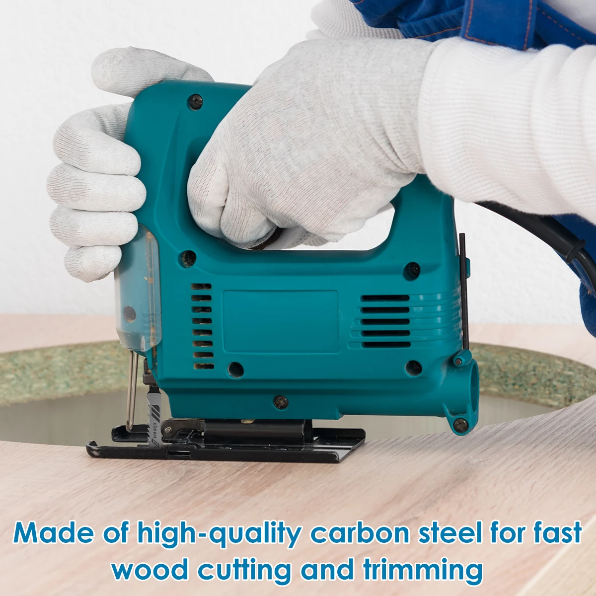 10/50 قطعة مجموعة شفرات المنشار من الفولاذ الكربوني شفرات منشار متنوعة مع T-shank قطع سريع شفرة بانوراما أدوات قطع المعادن الرقيقة #6