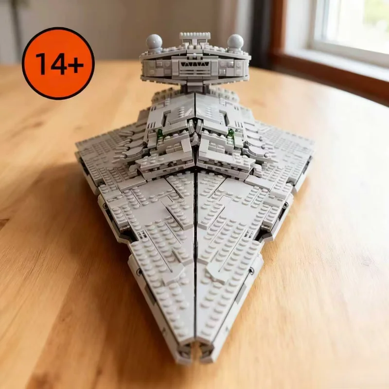 Disney Star Plan FIT 75394 destructeur d'étoiles impérial blocs de construction vaisseau spatial modèle briques ornement jouets anniversaire cadeaux de noël