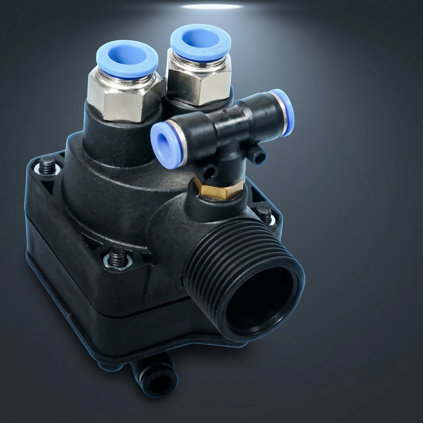 

Tire Changer Quick Inflation Valve Space-Saving Air Inflation Valve Machine Part Heavy-Duty Long-Lasting for Technicians