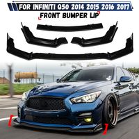 For Infiniti Q50 Standard/Sport Version 2014 2015 2016 2017 Front Bumper Lip Spoiler Splitter Diffuser Bodykits Tuning