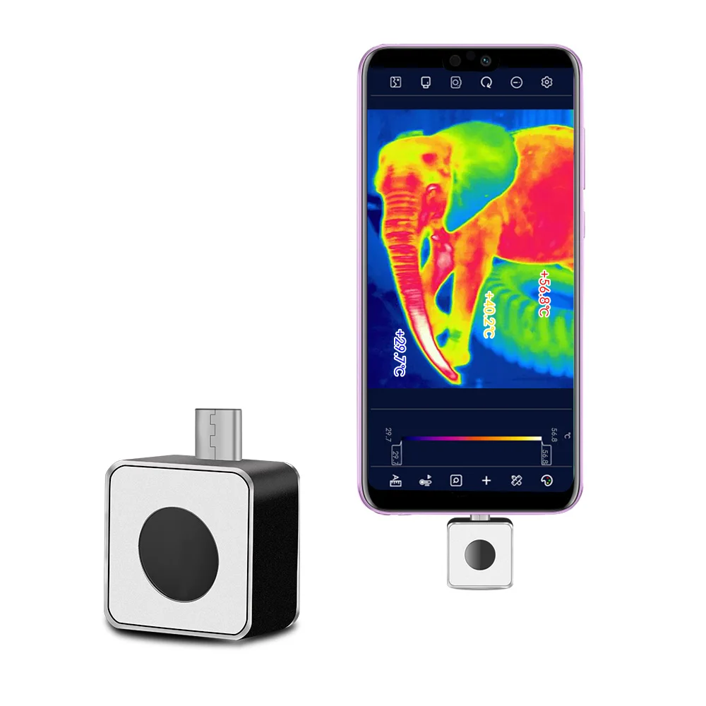 Type C High Resolution Portable Thermal Infrared Image NF-583  160x120 Resolution Supports Photo/video