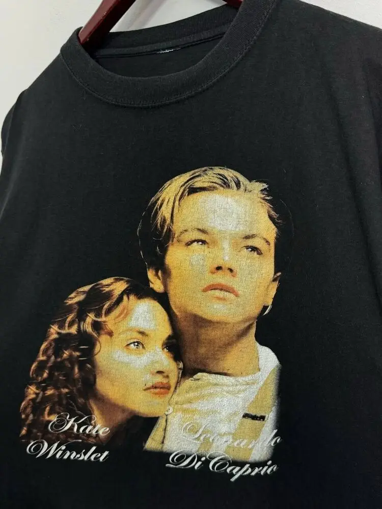 Vintage Titanic Leonardo DiCaprio, Kate Winslet T-shirt