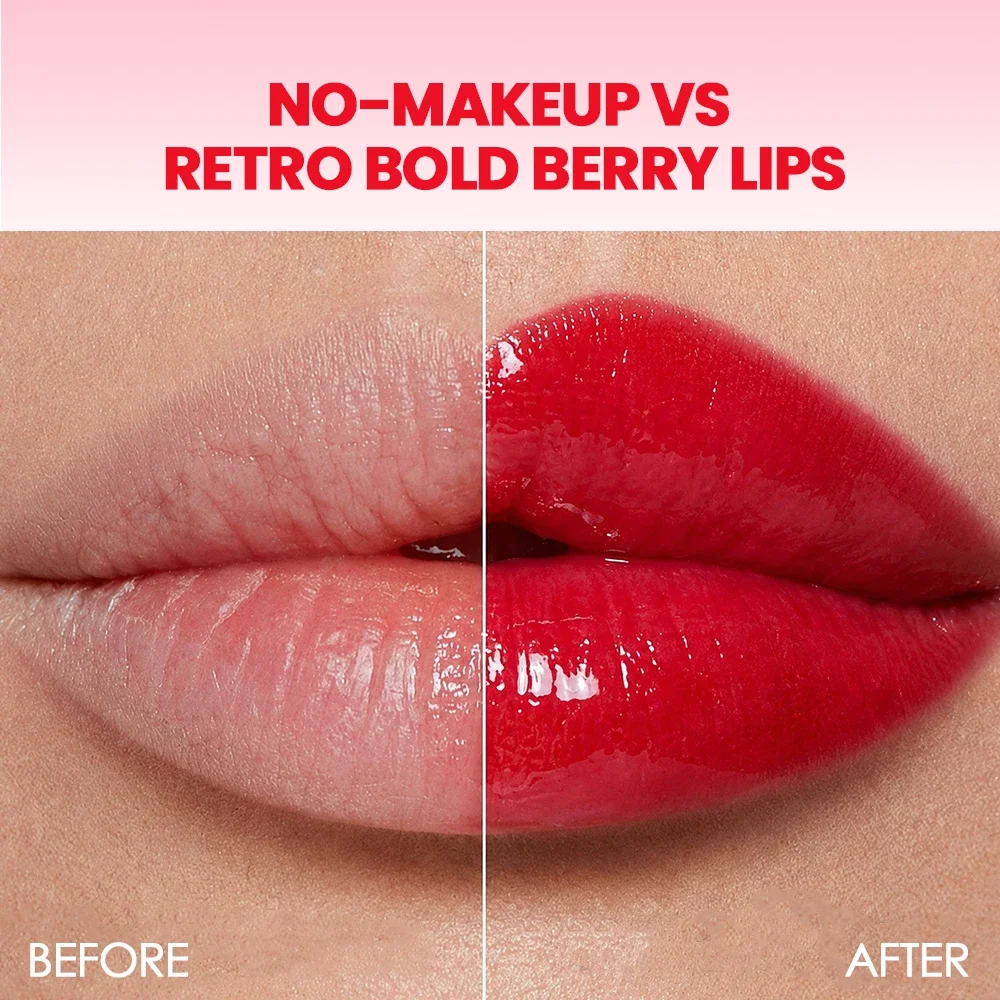 6 Pack Portable Keychain Water Lip Stain, refreshing watery texture, long-lasting color lock, repair dry chapped lips