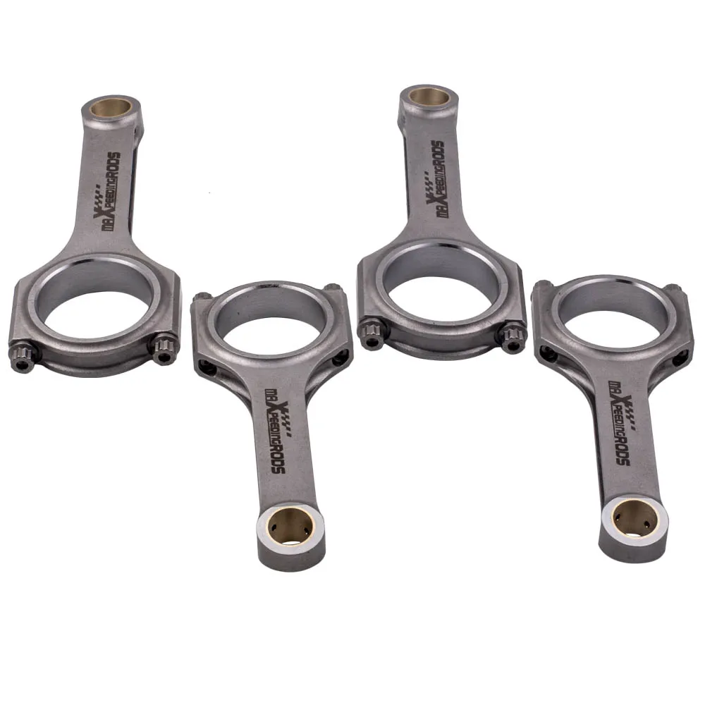 MaXpeedingrods H-Beam Connecting Rod For Opel Omega A 2.4i / Frontera A 2.4i ARP 2000 Bolts Forged Steel H Beam