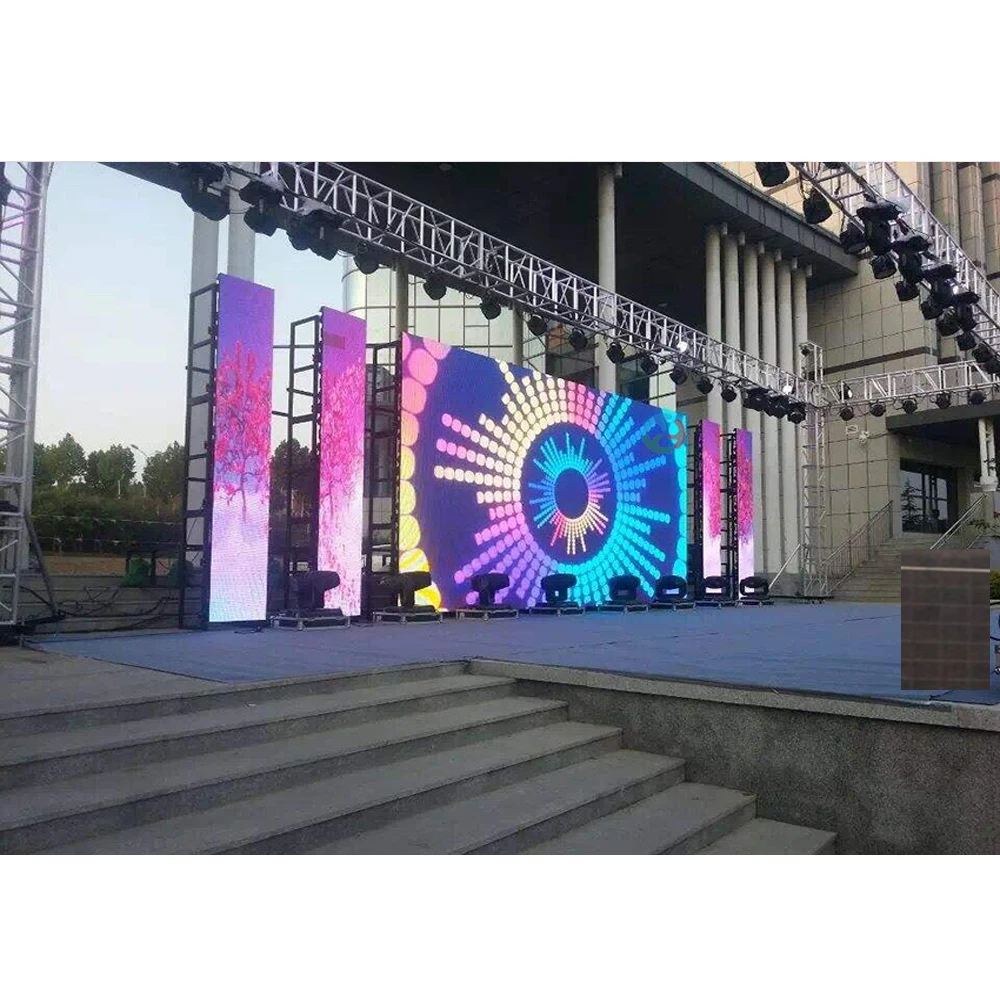 

Led Ultra Thin P3.91 P4.81 Video Wall Stage Screen Display Price for Outdoor Events Fast Delivery
