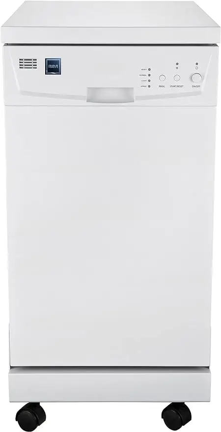 

RDW1809 Portable Dishwasher, 18in Wide, 8 Place Settings Capacity, White