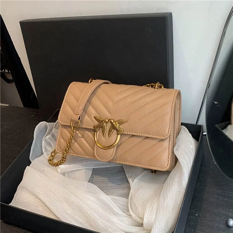 

2026 New Women's Chain Strap Square Bag, Adjustable Shoulder Crossbody Bag, Luxury Versatile for Casual Daily Use Women Bag