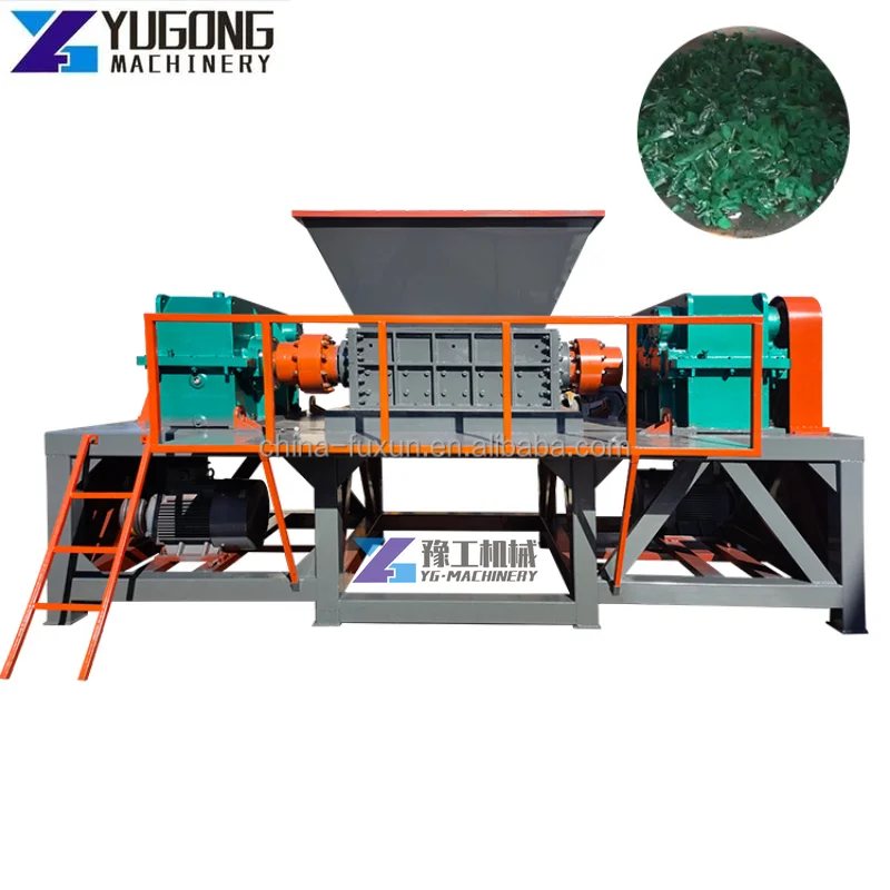 Plastic Crusher /wood/metal/waste/glass Paper Shredder Plastic Grinder Machine Scrap Metal Shredders