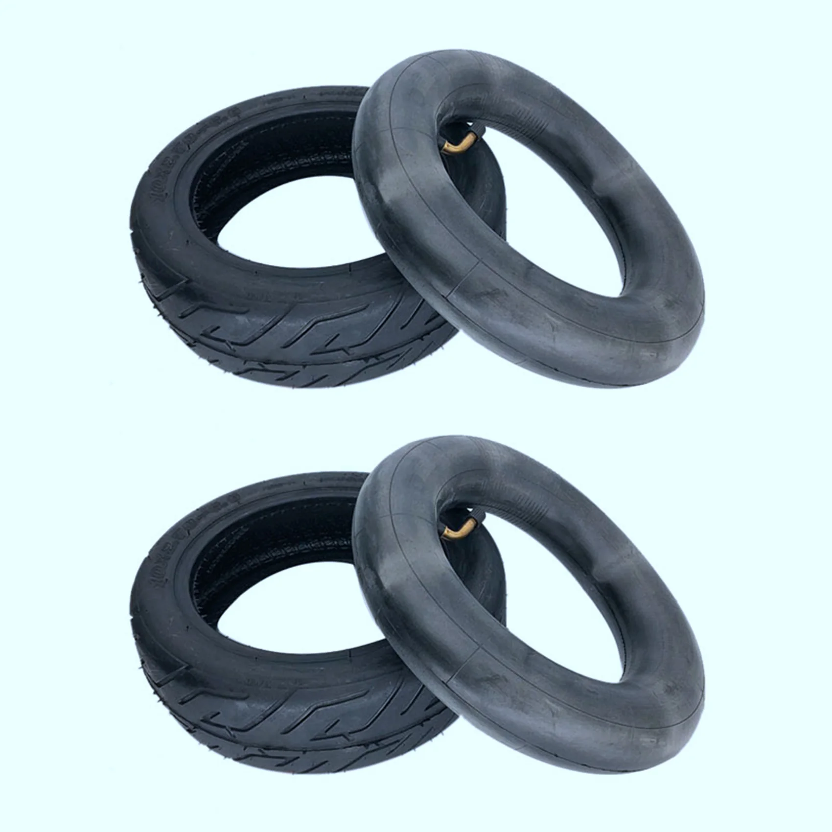 Prominent 2X 10X2.70-6.5 Inner Tube Outer Tire 10X2.70-6.5 Inflation Tyre For Electric Scooter Balance Scooter Accessories