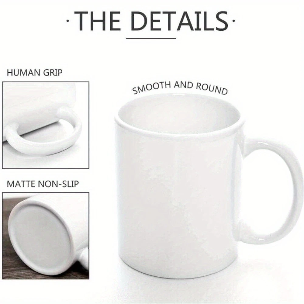 2D 1pc 11oz Personalized Cat Photo Paw Heart Coffee Mug, Gift for Cat Lover, Water Cup Hand Wash Only, Microwave Safe