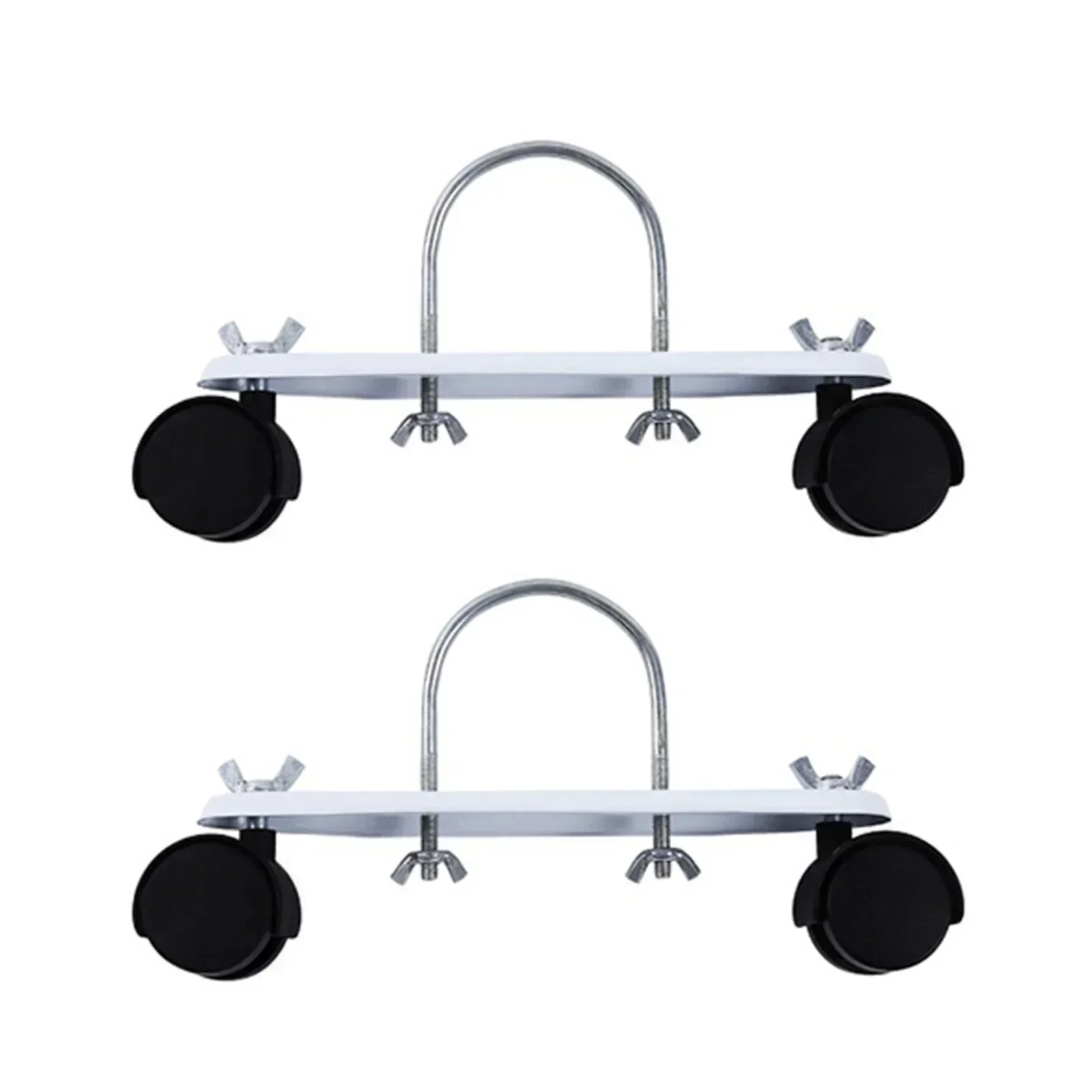 2pcs Pulley Bracket Hydroelectric Radiator Electric Heater Special Mobile Bracket 360°-directional Wheel Stand