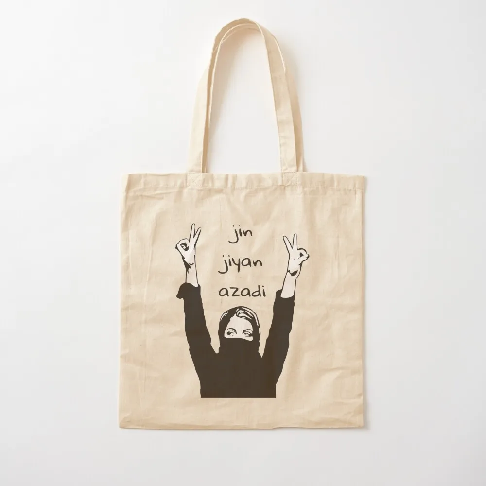 Jin Jiyan Azadi Tote Bag canvas shopping bag Shopper handbag shopping bag logo supermarket folding