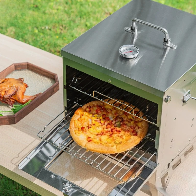 Camping Stove Stainless Steel - Outdoor Camping Oven recension och pris