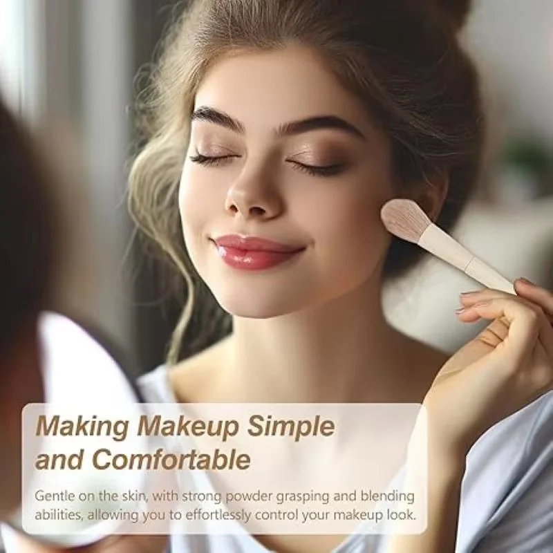 Ensemble de pinceaux de maquillage professionnels doux pour femmes, 10 à 14 pièces, ombre à paupières, fond de teint, poudre de Blush, correcteur, outils de beauté cosmétiques