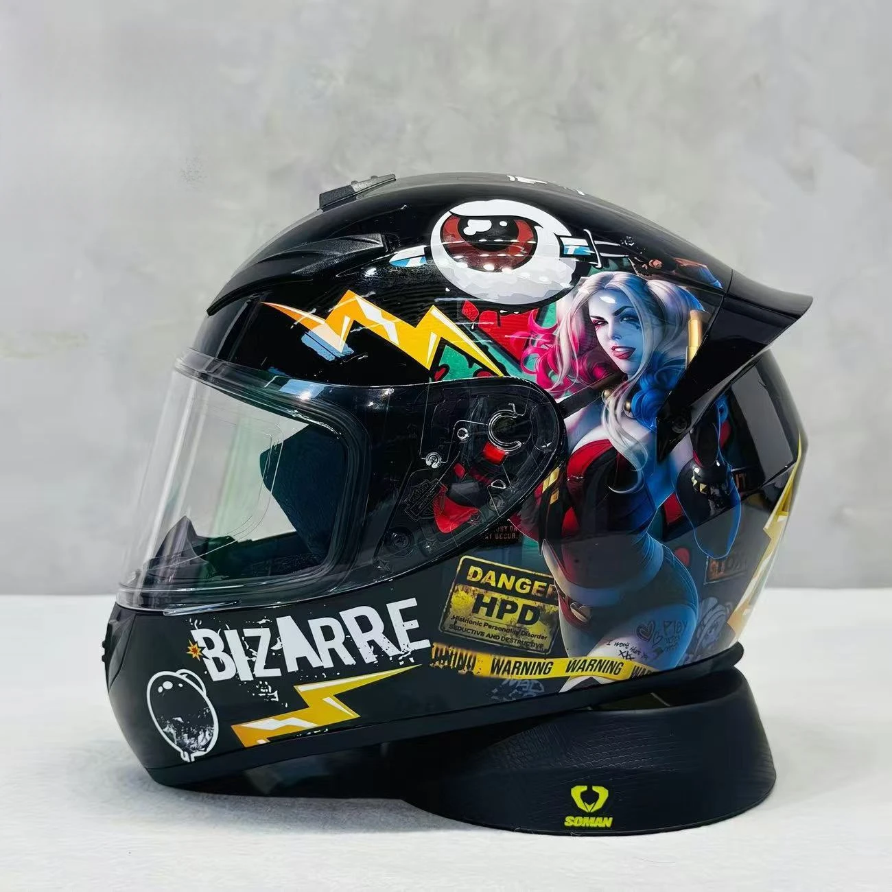 

Perfect for Long Distance Touring Full Face Motorcycle Helmet Engineered for All-Day Comfort with Minimal Fatigue DOT Approved