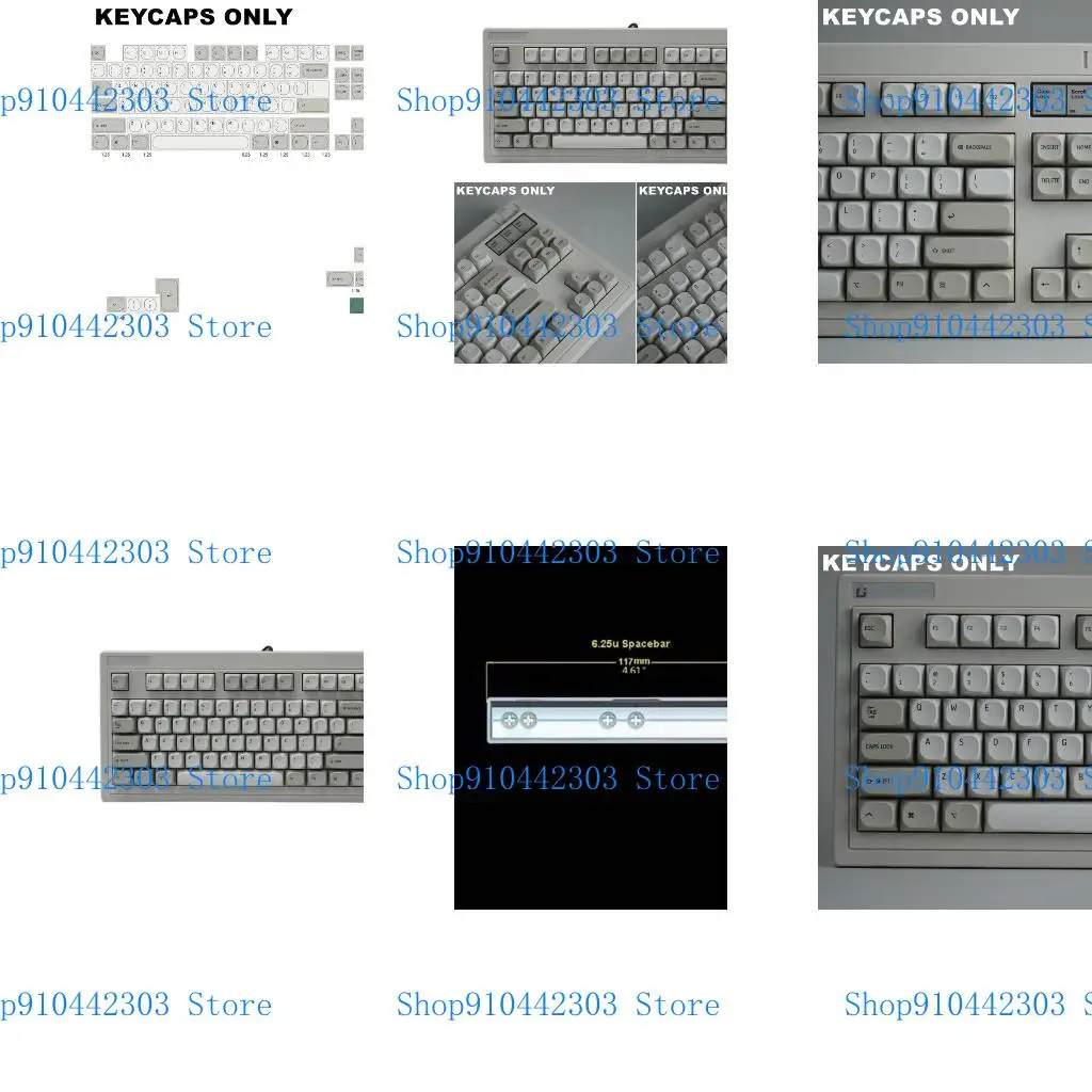 

L4MD 131Keys PBT Keycaps Maprofile Dyesublimation Keycap для механических клавиатур