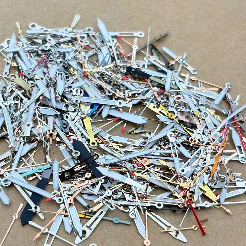 DIY factory inventory of watch hands: 100pcs randomly shipped from different batches. Different styles, quartz movement, hands22