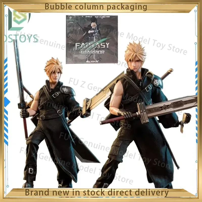 Original DSTOYS Fantasy Warrior Claude Cloud Film Toy Doll Model for Collectible Gift Movable Action Figure
