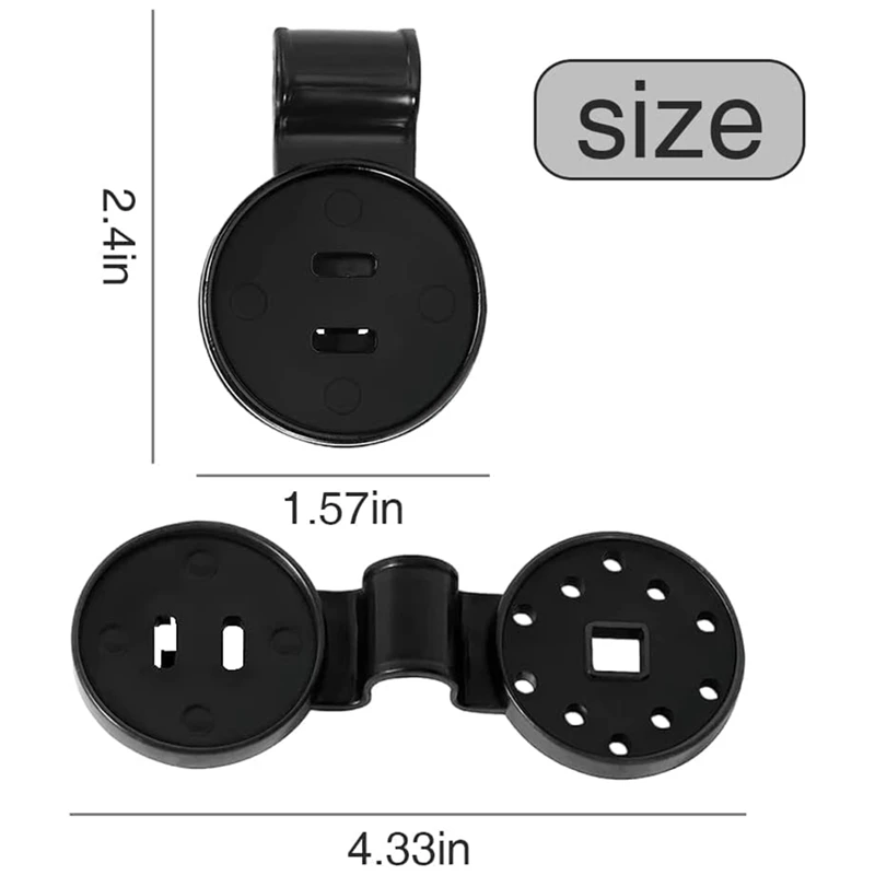 Heavy Duty Lock Grip para Shade Cloth, Tarp Clips, 55 pcs