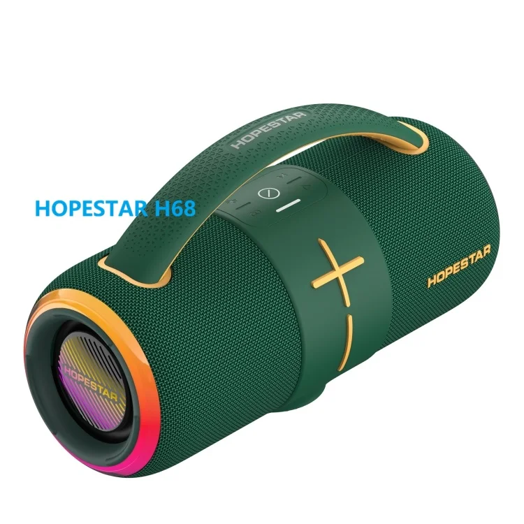 

New Arrival HOPESTAR H68 50W Portable Wireless Speaker Outdoor Waterproof RGB LED Heavy Bass TWS Support OEM Wholesale