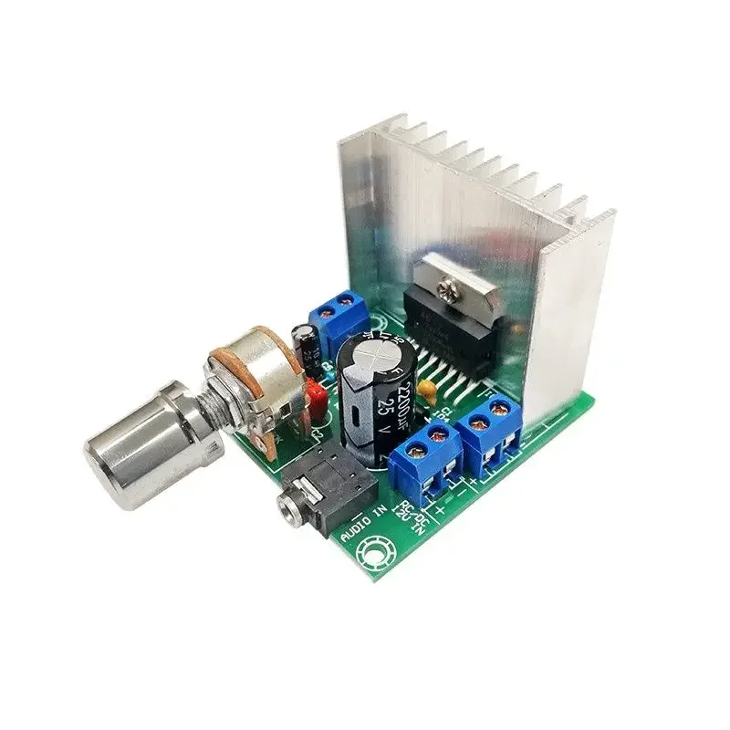 (B board) TDA7297 power amplifier board digital DC DC 12V dual-channel 15W+15W noise-free finished product