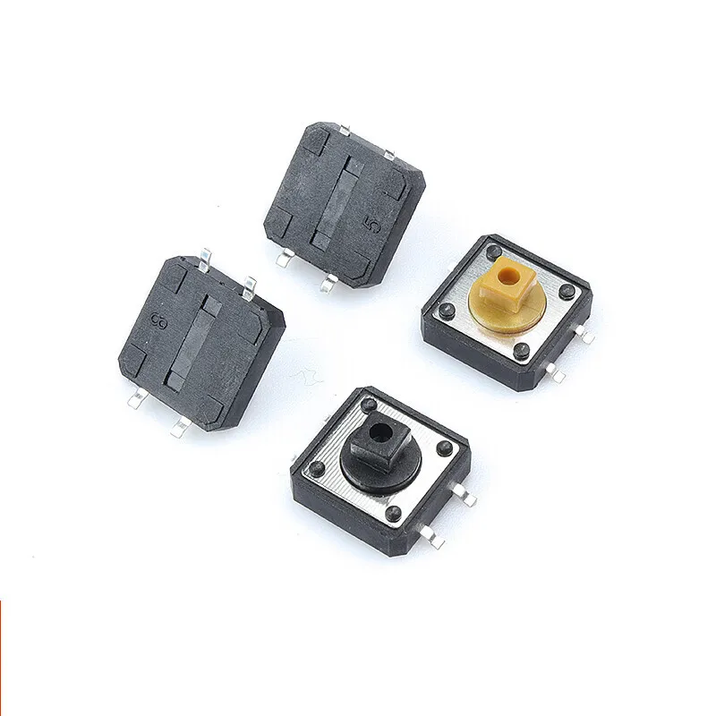 Light Touch 4-Pin Square Head 12 * 7.3 Micro 12X12 Four Pin/Patch Button Small Switch