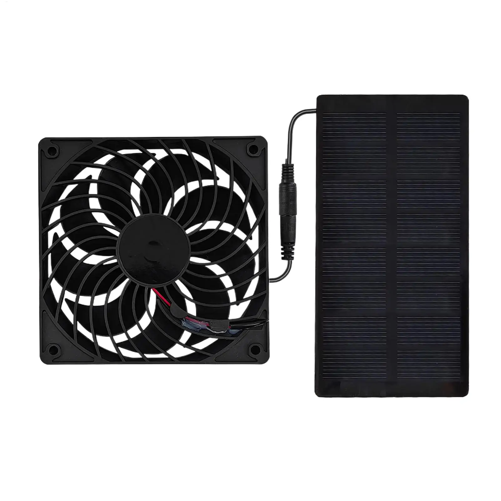

Solar Fans For Home 0.8W 4V Portable Energy-Saving Camping Tent Solar Panel Ventilation Fan For Outdoor Camping Fishing Barbecue