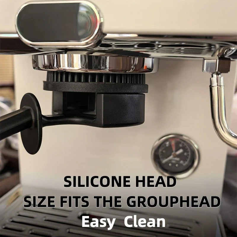 Essential Silicone Brush for Coffee Enthusiasts | 51mm Group Head & Grinder Cleaning | Lightweight & Convenient