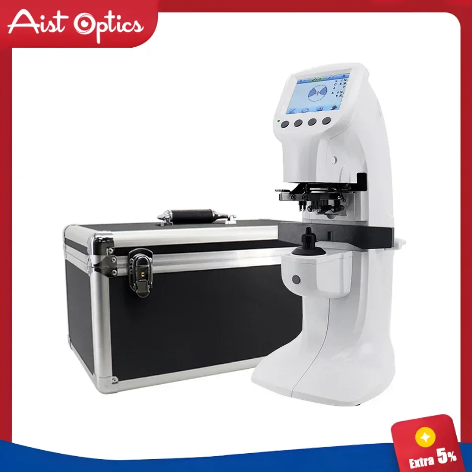 Aist D-900 Focimeter 3.5'' True Color Monitor Lensmeter Digital Optics Instruments Auto Lensmeter with UV PD Optional Printing