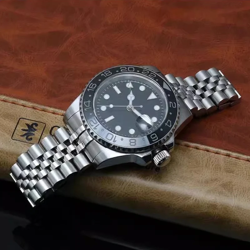 316L Jubilee-Uhrenarmband für Rolex Sub GMT Yacht Daytona 20mm Armband Luxus-Mod-Teile Ersatz-Zubehör Oyster-Fit – Detail 6