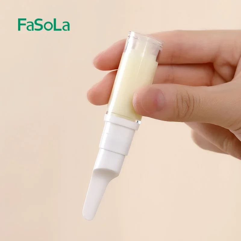 FaSoLa Travel Mini Dispenser di crema per il viso in plastica portatile flacone vuoto vuoto flacone per pompa cosmetica Airless per disinfettante
