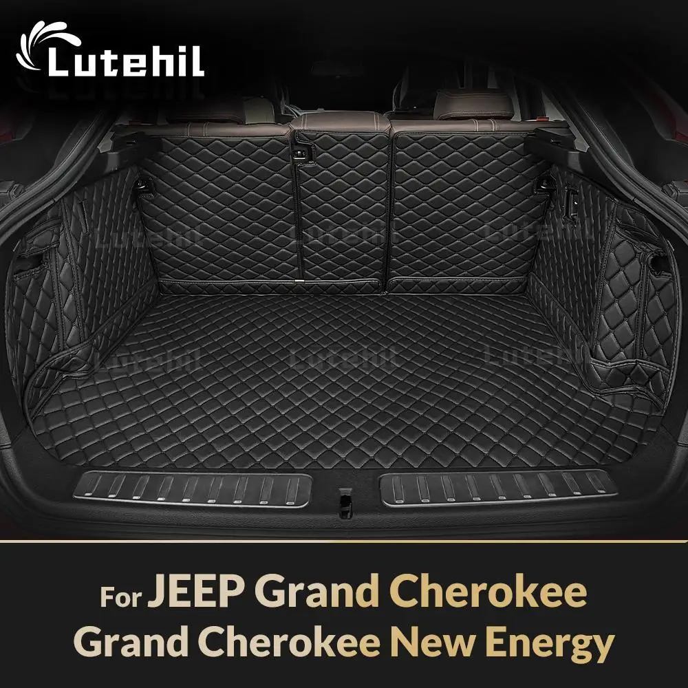 

Для JEEP Grand Cherokee、 Grand Cherokee New Energy Автоматический коврик для багажника с полным покрытием, автомобильный багажник, аксессуары для интерьера