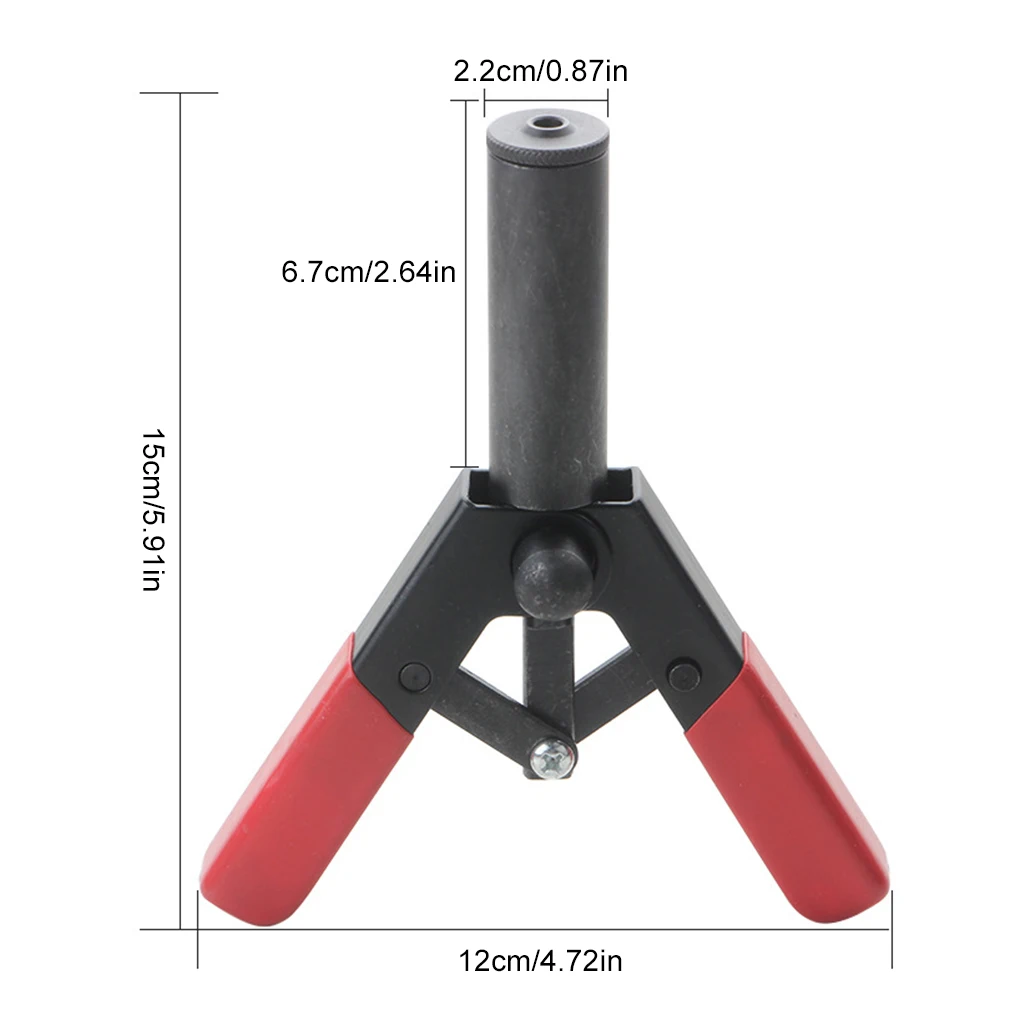 41PCS Rivet Adapter Set Riveting Tool Plastic Rivet Gun Hand Riveter Suitable For Automotive