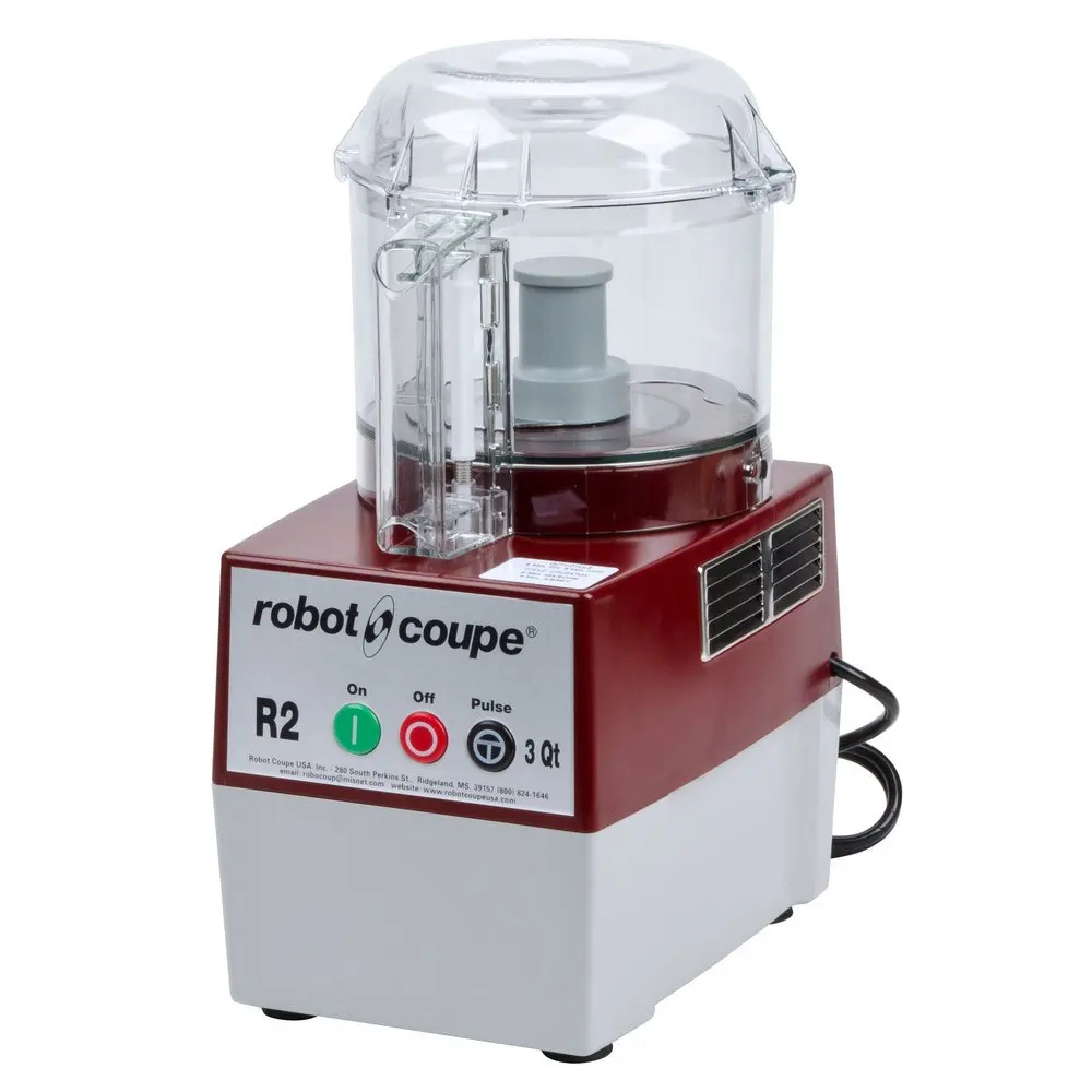 Robot Coupe Commercial Cutter Mixer With 2.9 Liter Clear Batch Bowl