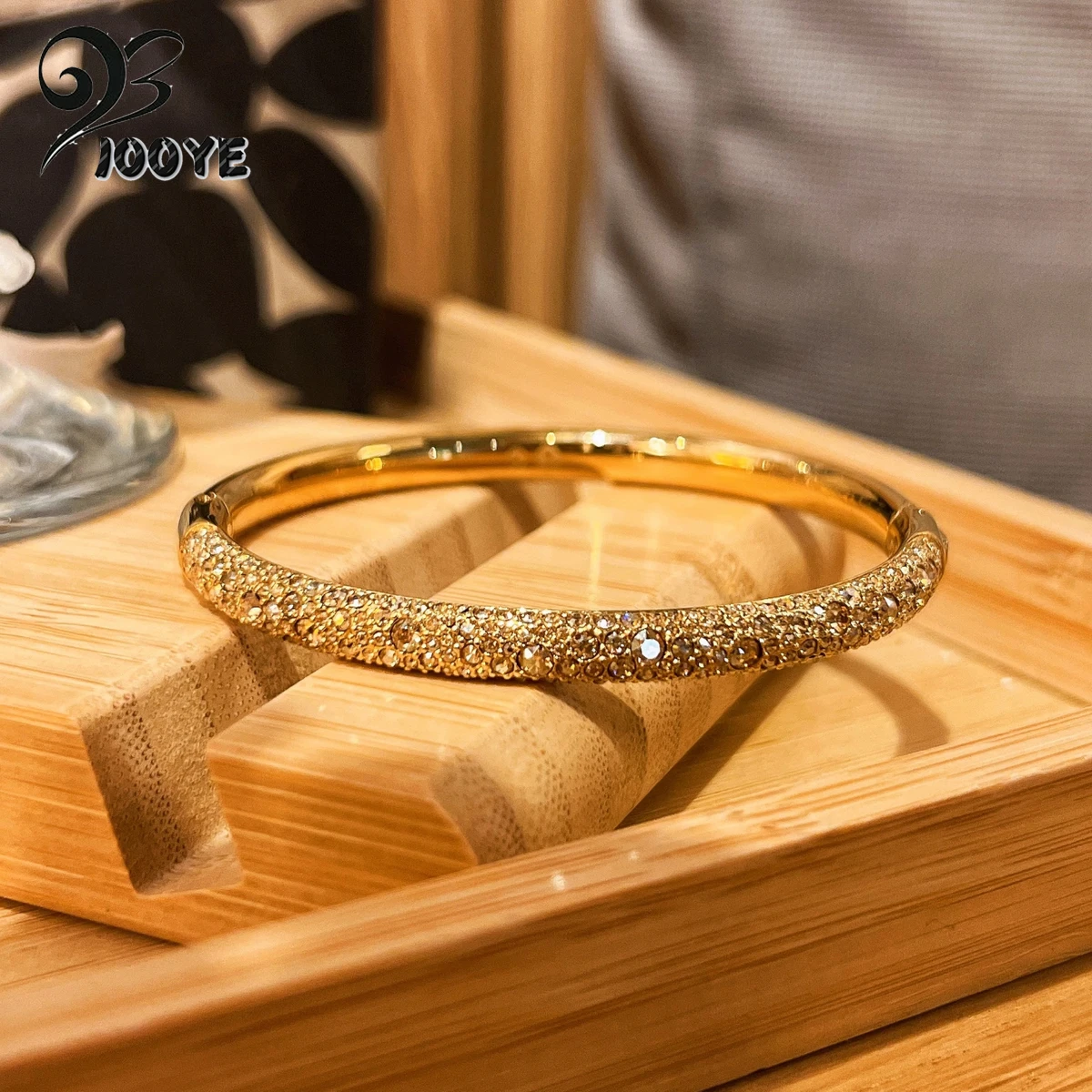 

Original 2025 Anniversary Jewelry Set Charm Silver Gold Round Crystal Fashion Necklace Bracelet Earrings for Women Romantic Gift