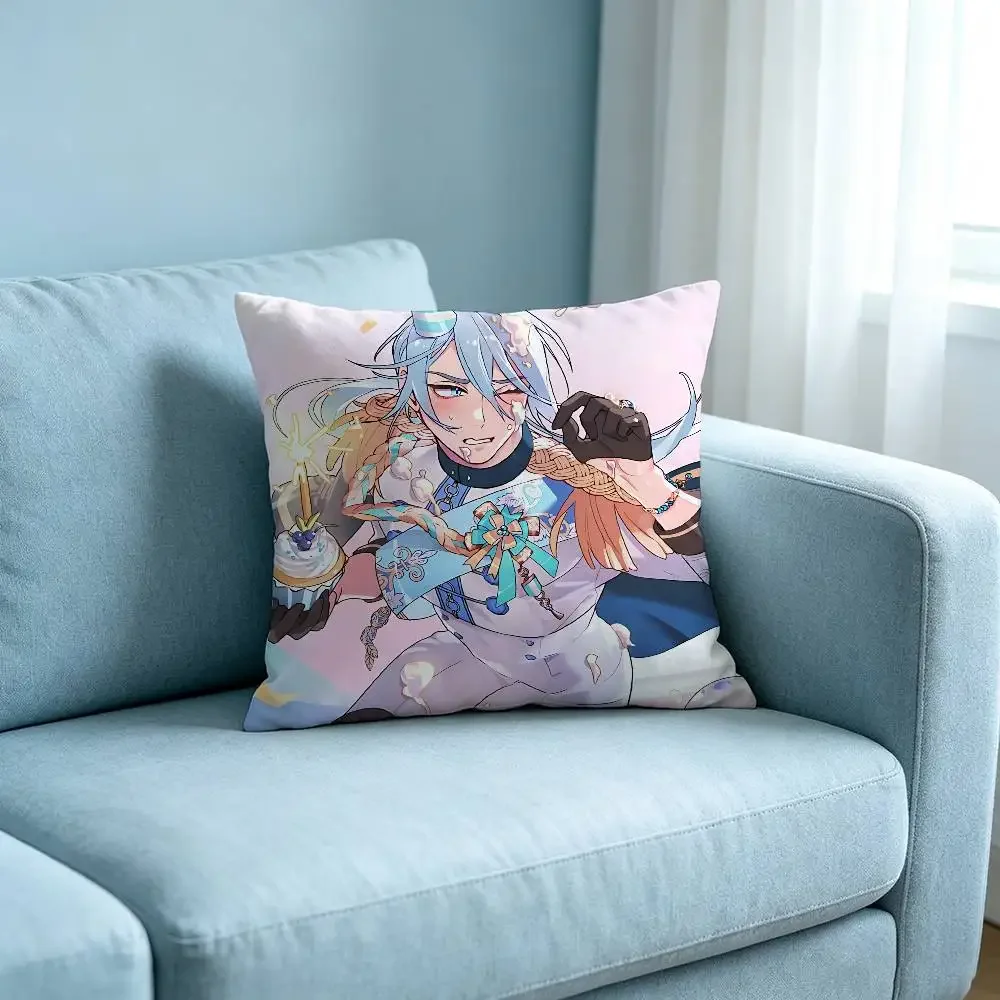 Nu Carnival Customizable Square Pillowcases, Stylish And Soft, Perfect For Beds, Cars, And Sofas.