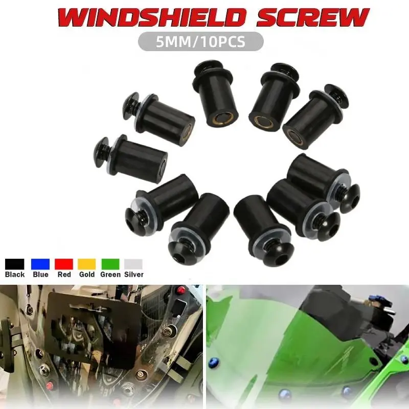 Für DUKE 390 790 200 125 250 690 990 1090 RC DUKE390 DUKE790 RC390 Motorrad Windschutzscheiben-Befestigungsschrauben Verkleidungsschrauben Windschutzscheiben-Schrauben