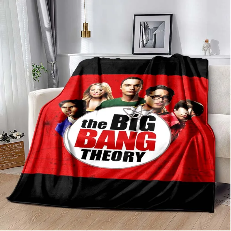 Blanket THE BIG BANG THEORY Poster Printed,for Living Room,bedroom,nap,bath Towel,kid's Room,children Gift,friend Gift,bed Sheet