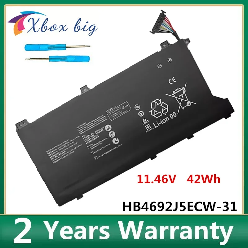 HB4692J5ECW-31 Laptop Battery For Huawei MateBook D 15 (2020) 15-53010TUY BohL-WDQ9HN BoB-WAH9P HNL-WFP9 HNL-WFQ9 42WH