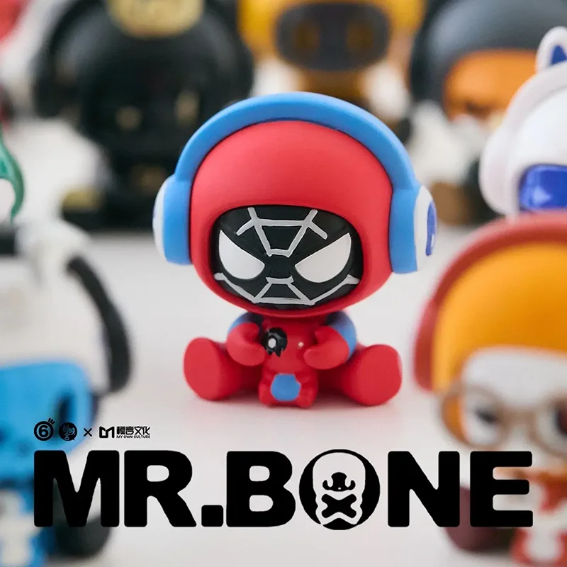 

Детская серия MR.BONE, мини-сумка для слепых, сумка для догадок, загадочная коробка, игрушки, кукла, аниме-фигурка, настольные украшения