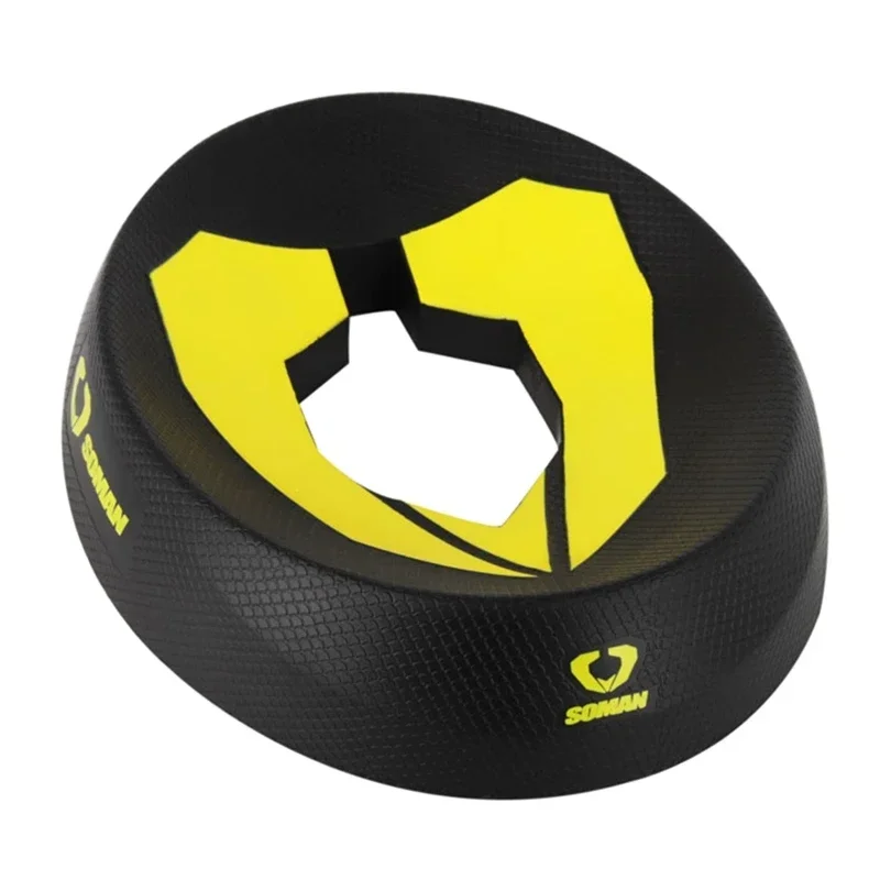 Almohadilla de servicio para casco de motocicleta, soporte de protección, portátil, multifuncional, accesorios de anillo de Donut para casco de