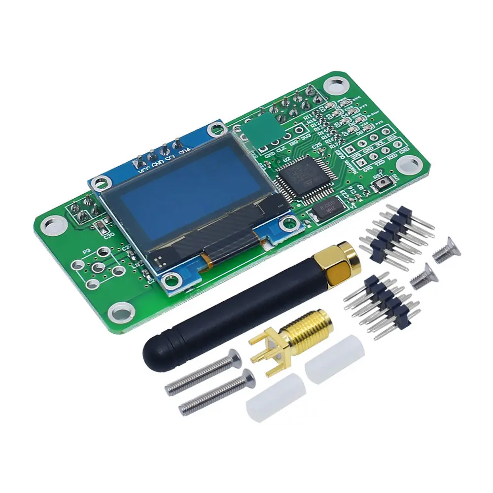 MMDVM Relay DMR P25 YSF DSTAR Digital Radio Gateway, Wireless Hotspot Board 0.5PPM