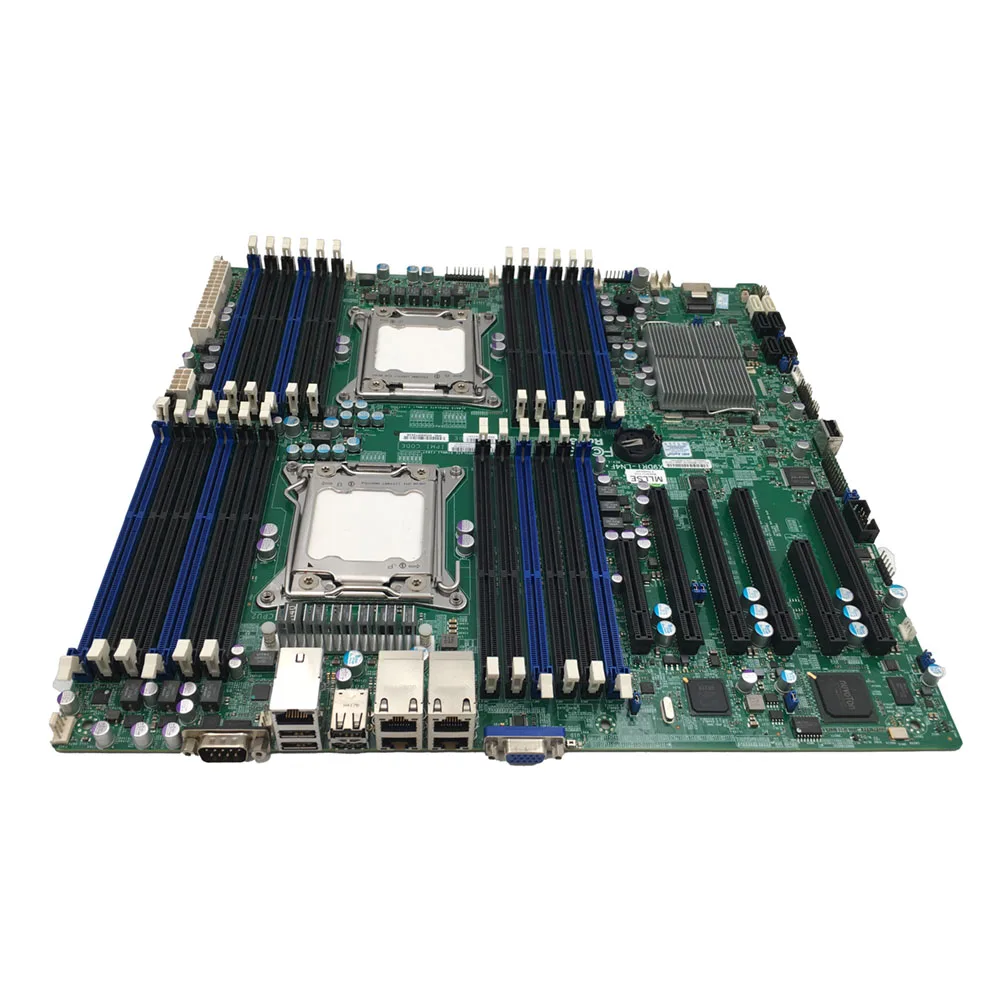 

Оригинальная серверная материнская плата для Supermicro X9DRI-LN4F + LGA2011 X79 REV1.20A, идеальный тест, хорошее качество, хит продаж