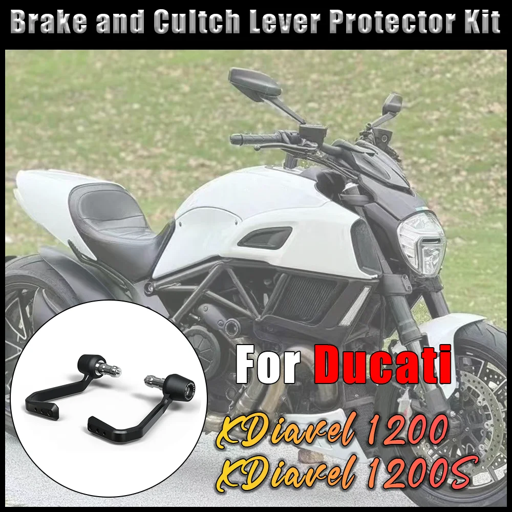 

Motorcycle Handlebar Guard For Ducati XDiavel 1200 1200S Brake and Clutch Lever Protector Kit Brake Clutch Lever Protective