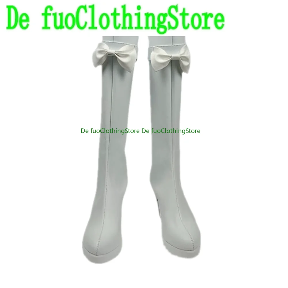 ร้านเสื้อผ้าเดฟูโอ รองเท้าคอสเพลย์โทโด ยูริกะ ไอคัตสึ รองเท้าบูทสำหรับเกมอนิเมะ บทบาทสมมติ งานปาร์ตี้ฮาโลวีน อุปกรณ์ประกอบฉาก