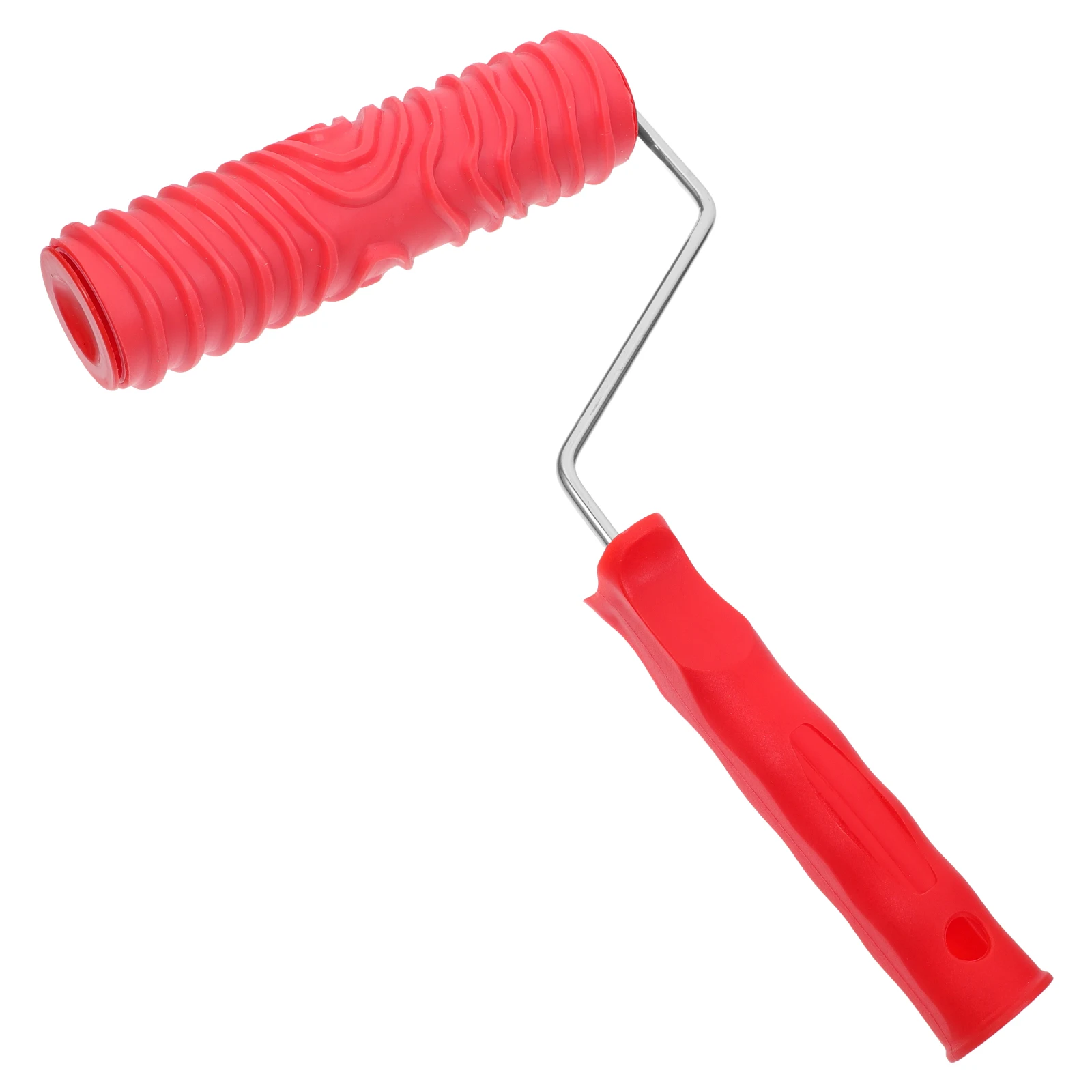 

Multipurpose Textured Paint Rubber Roller for Wall Floor Cabinet Embossing Effect DIY Decoration Use Pattern Paint Roller