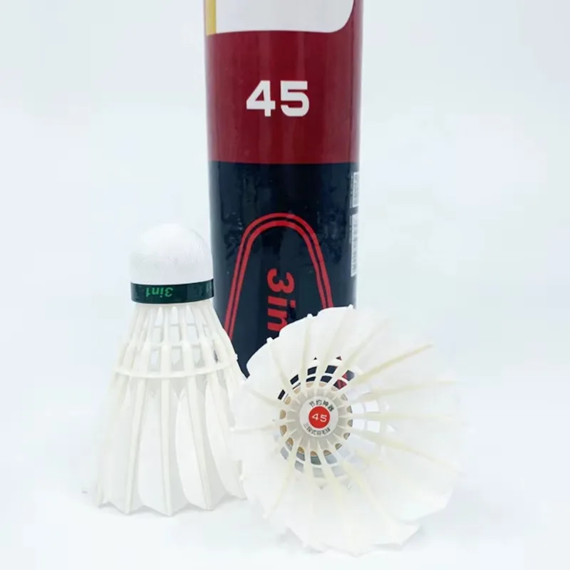 3in1 Professional Goose Feather Badminton Shuttlecock Stable Durable OEM Training For Philippines Market