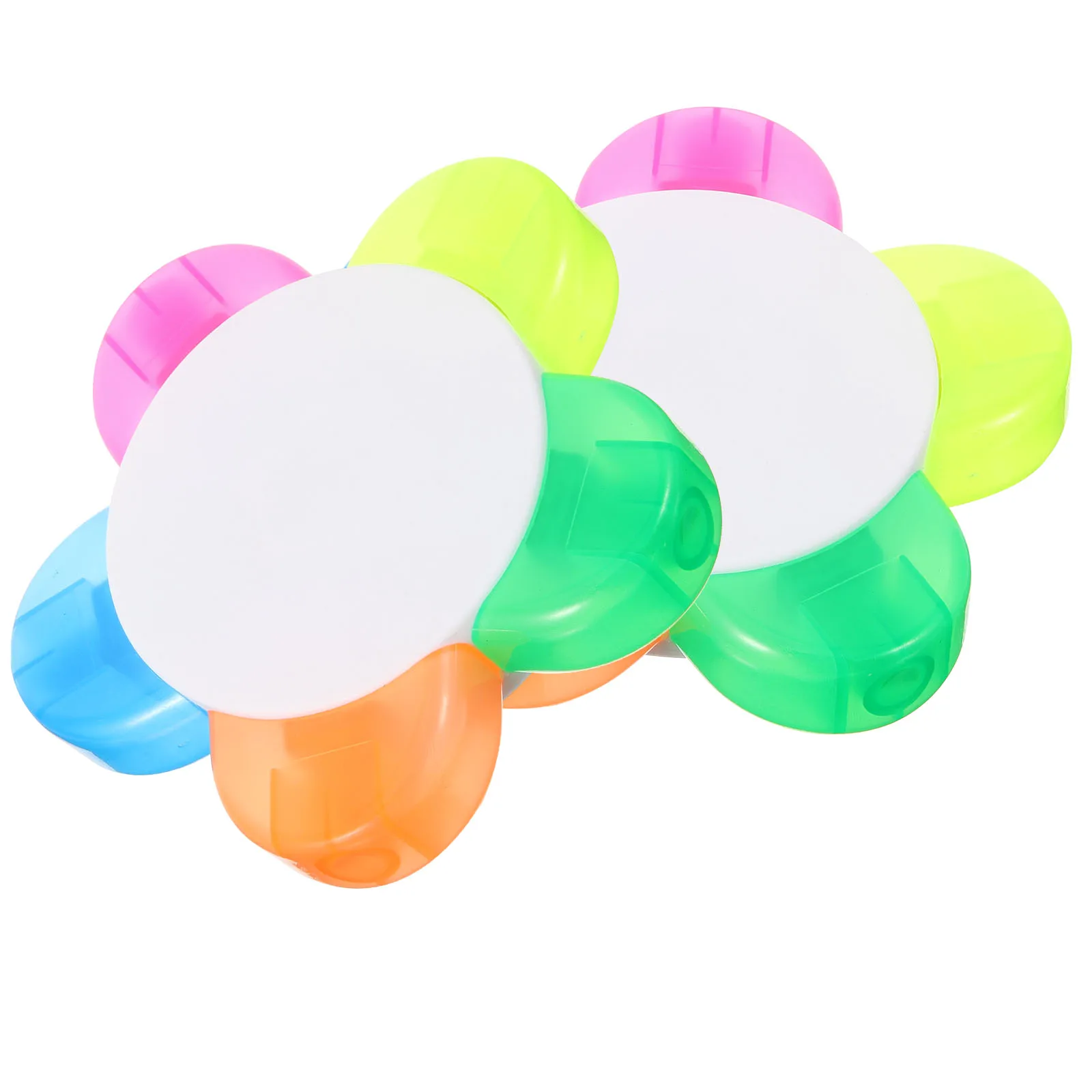 

2pcs Fluorescent Highlighter Pens Smooth Writing No Ink Leakage Great for Kids Students Watercolor Painting Colorful Markers