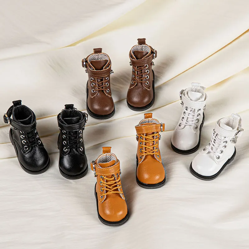 1/6 Bjd Doll Shoes Handmade 4.8cm * 2.4cm * 4cm Lace Up Button Long Boots Suitable For Dollfie Dream Mid Dk Dollmore Luts