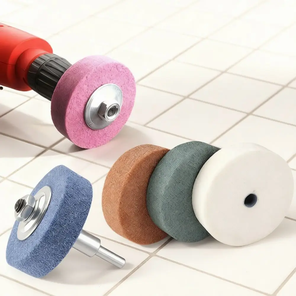 White Corundum Disc For Drill Converter Grinding Wheel Stone Metal Processing Tool Sharpening Bit Polishing Attachment